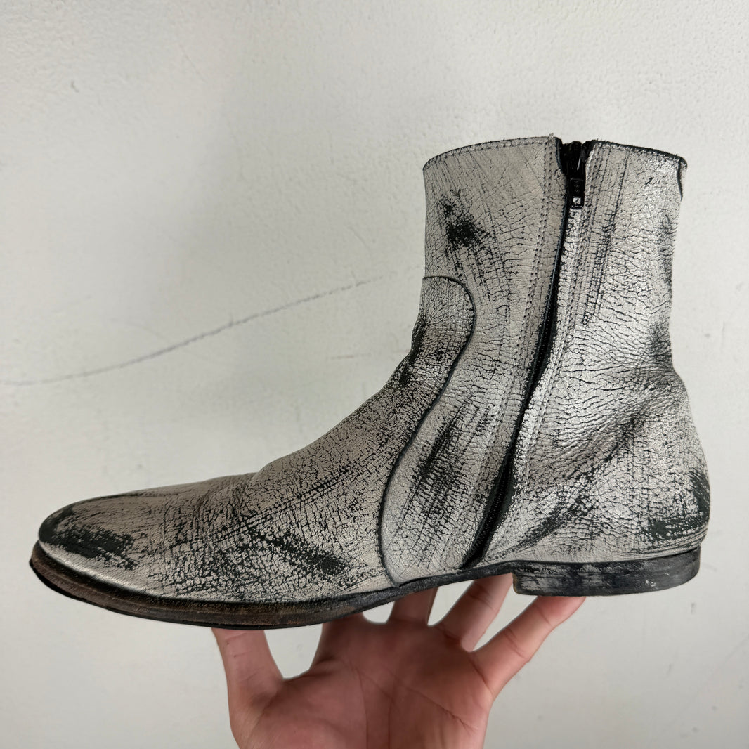 Margiela H&M Painted Boots