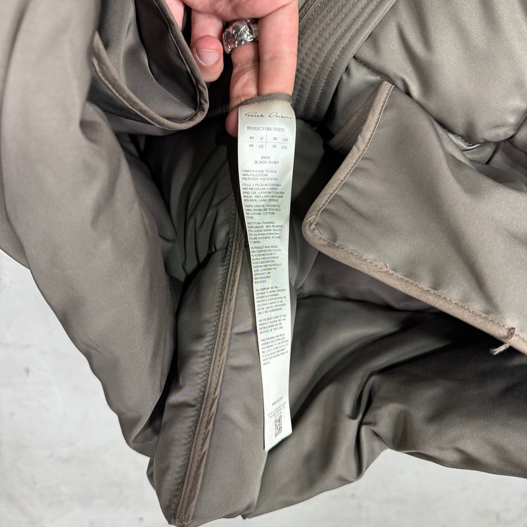 Rick Owens Luxor 2 Tone Puffer Jacket