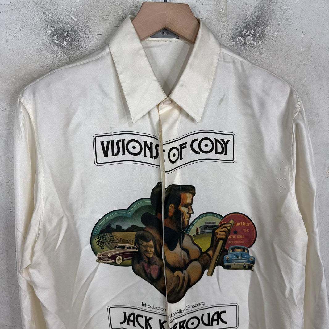 Dior Jack Kerouac Silk Button Up