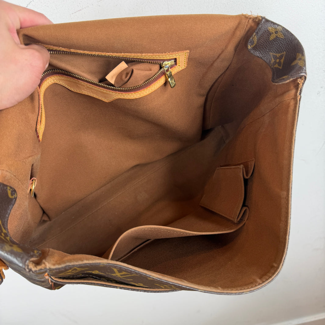Louis Vuitton Brown Monogram Messenger Bag
