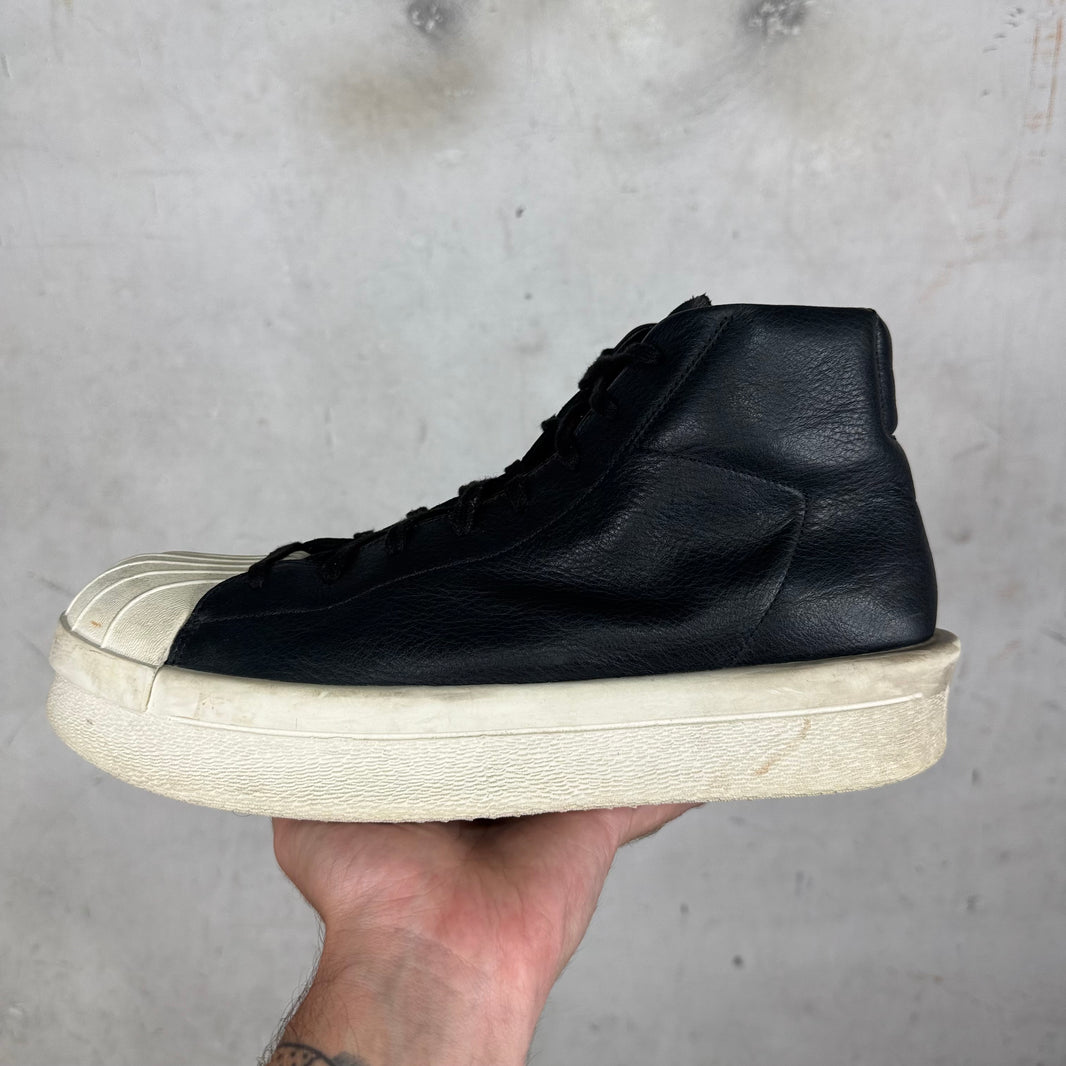 Rick Owens x Adidas Calfskin Mastadon Sneakers