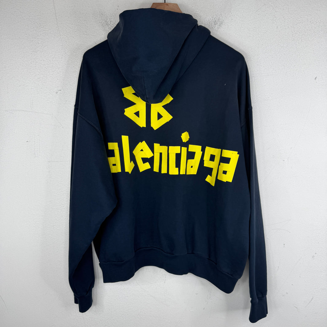 Balenciaga Tape Logo Hoodie