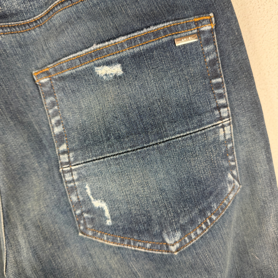 Amiri Dark Wash Blue Skinny Jeans
