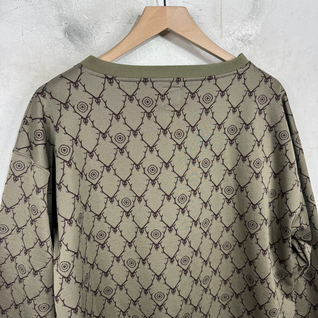 South2West8 V-Neck Logo LS Shirt