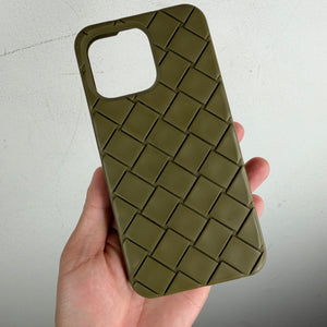 Bottega Veneta Intercciato IPhone 16 Case