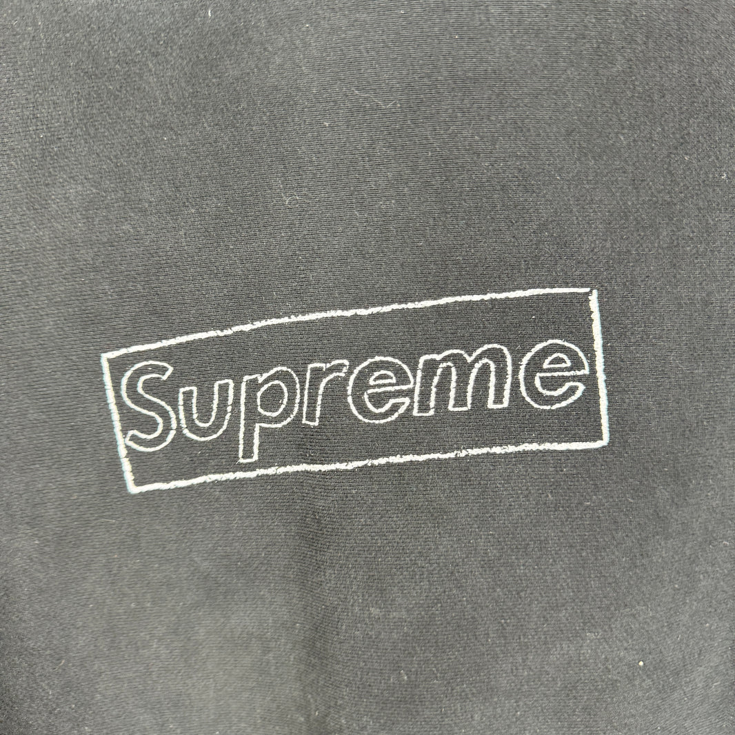 Supreme Kaws Chalk Box Logo Hoodie