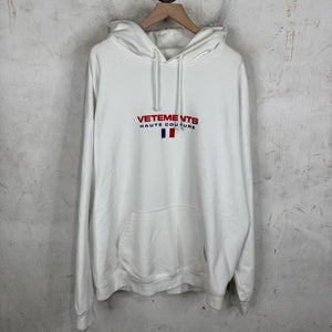 Vetements Haute Couture White Hoodie