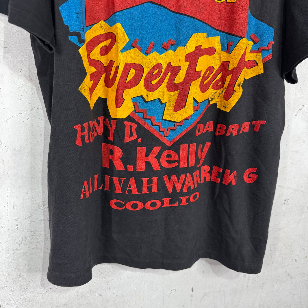 Vintage Budweiser Superfest Rap T-Shirt