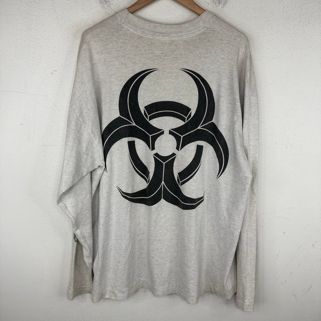 Vintage Biohazard State of The World Address L/S T-Shirt