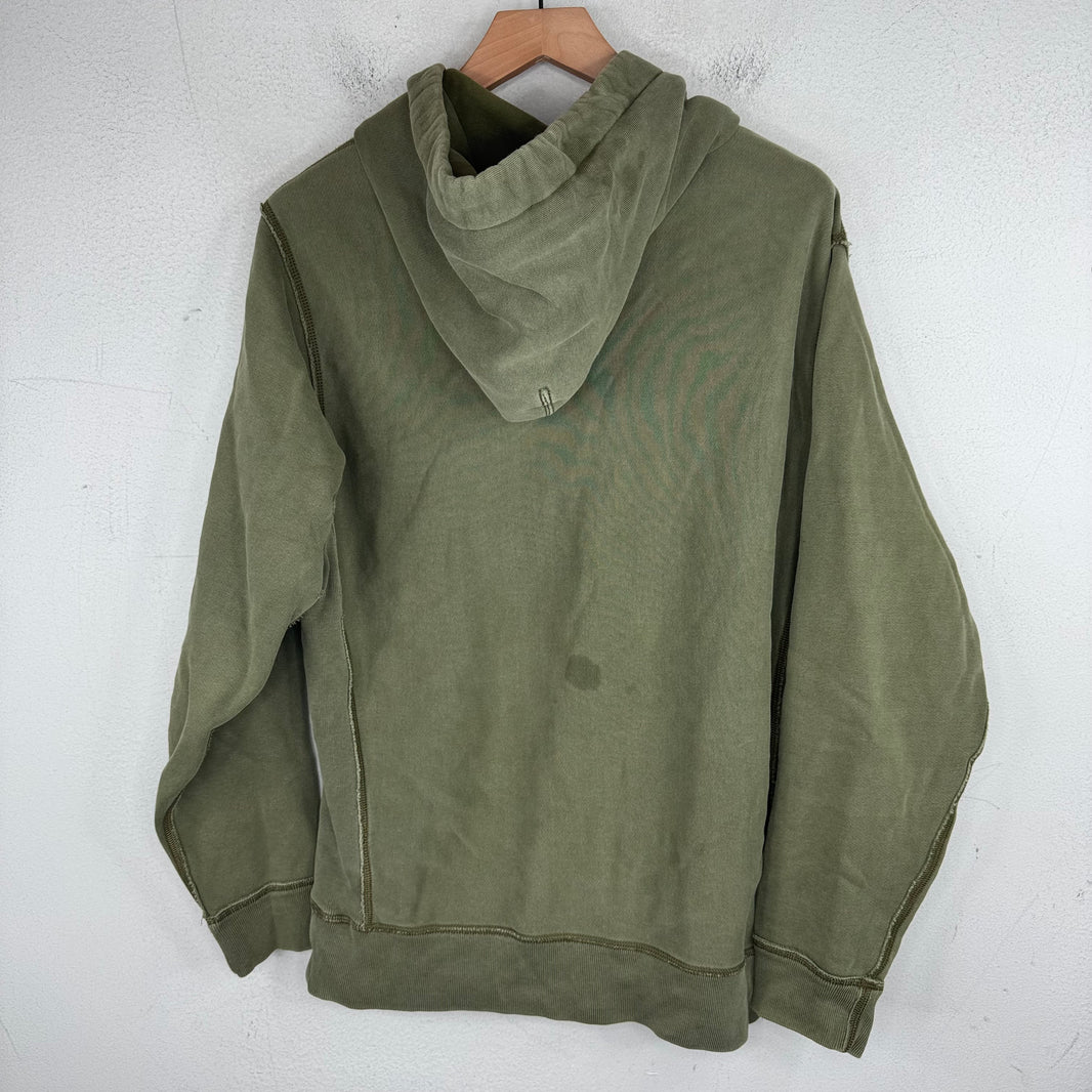 RRL Green Pullover Hoodie