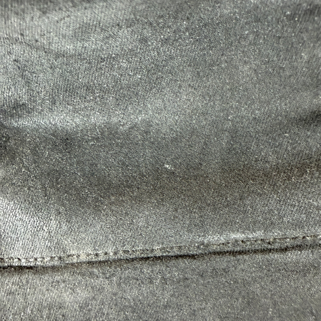 DRKSHDW Waxed Drop Crotch Creatch Shorts