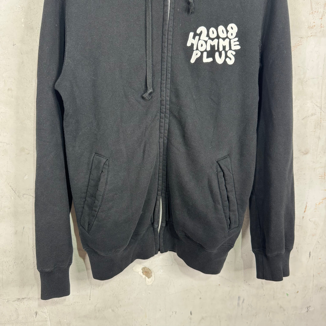 Comme Des Garcons Black Homme Plus Zip Hoodie
