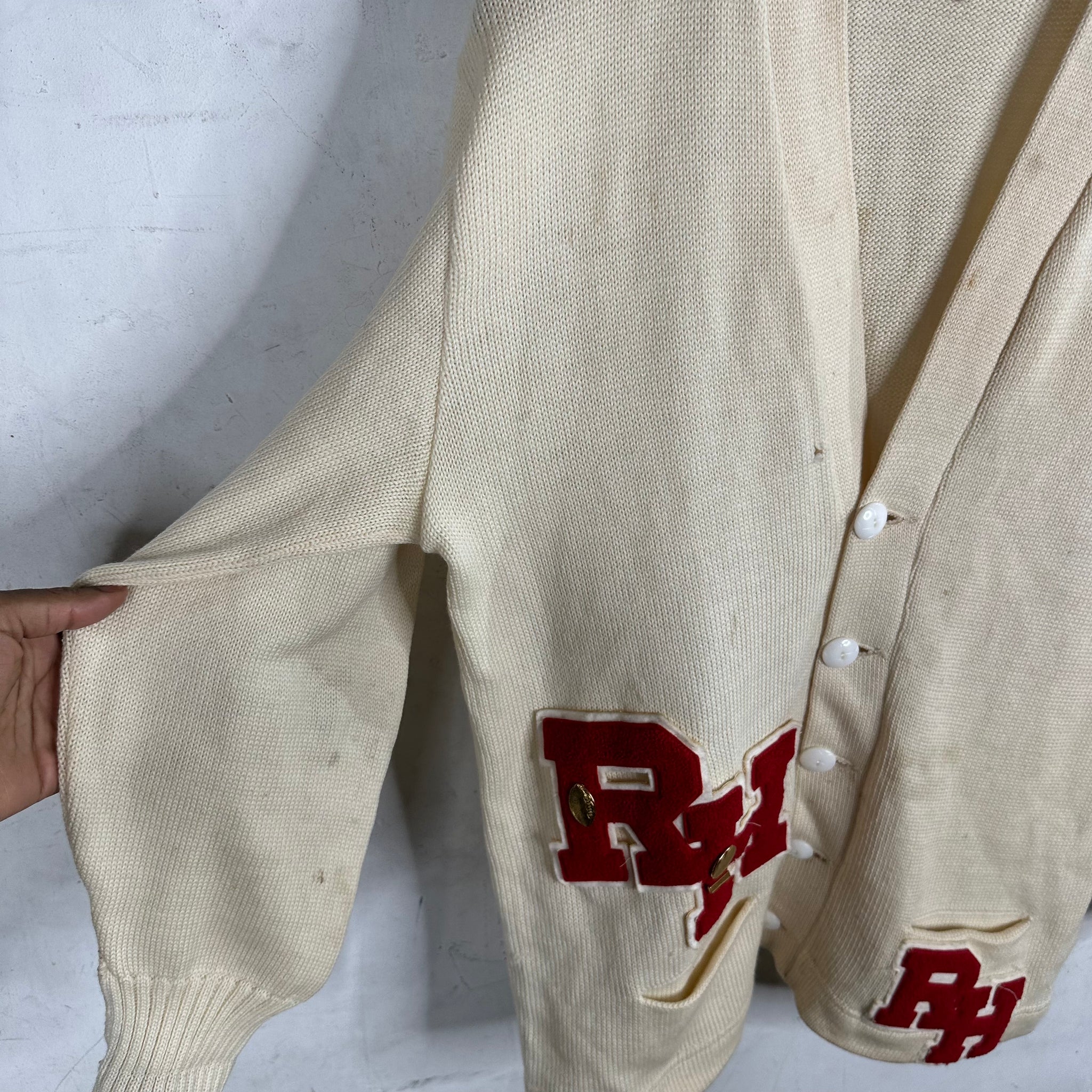 Vintage Dehen Varsity Cardigan