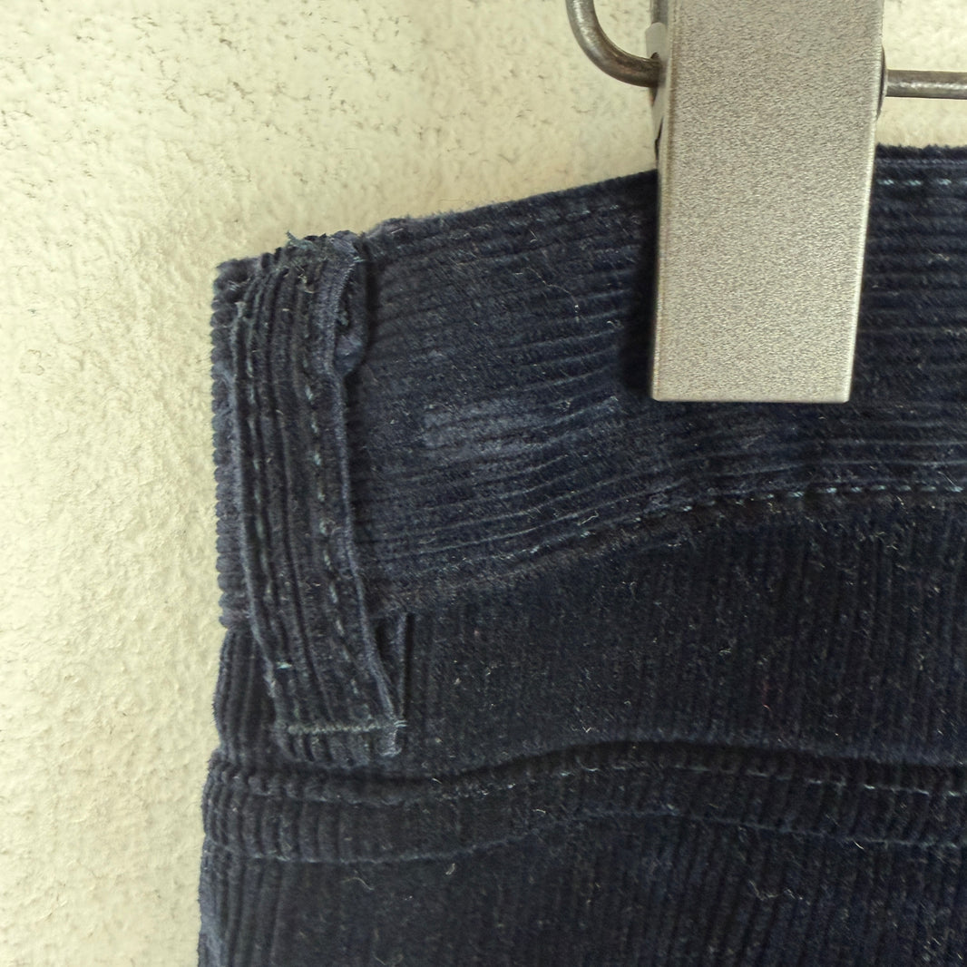 Thom Browne Navy Corduroy Trousers