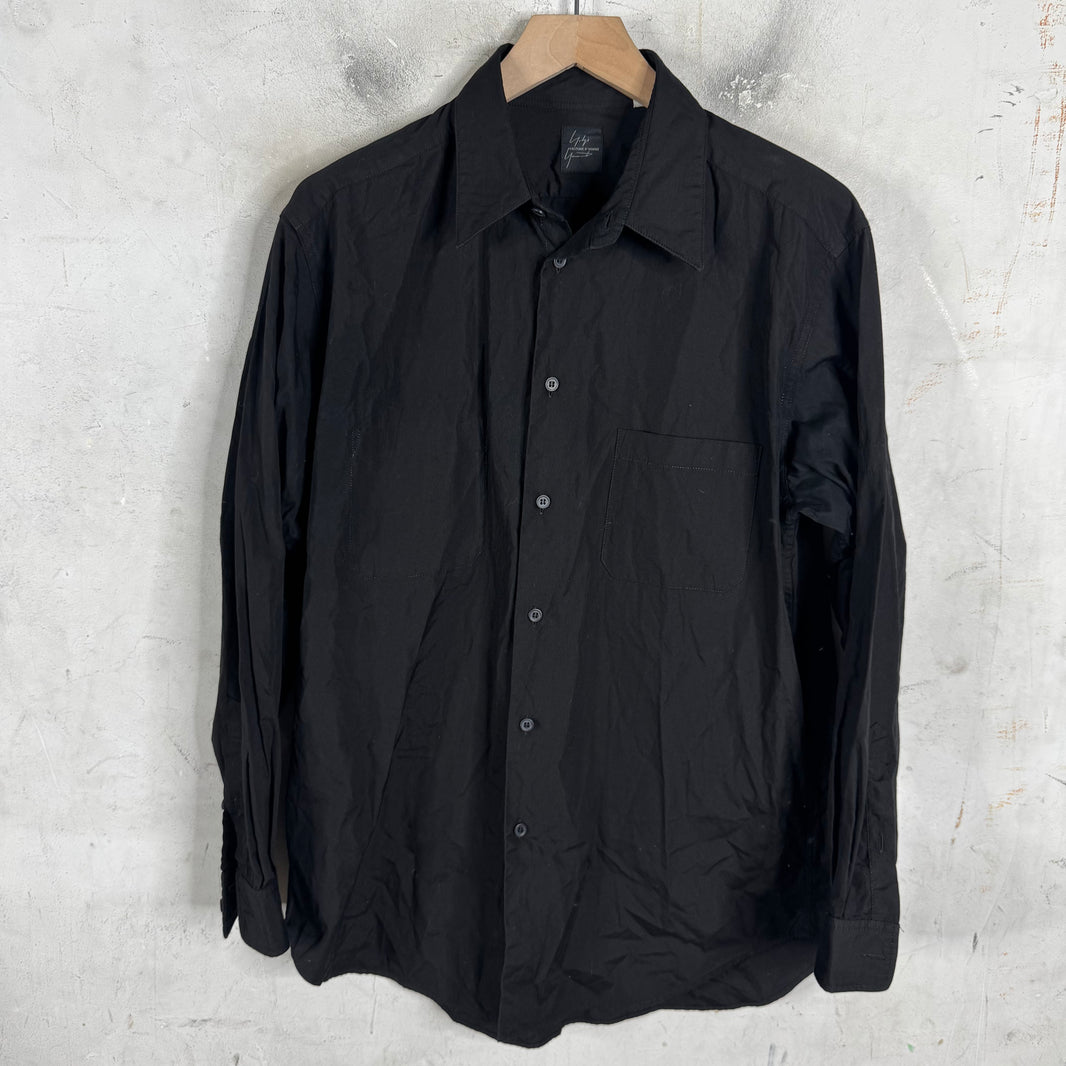 Yohji Yamamoto Internal/External Pocket LS Button Up Shirt