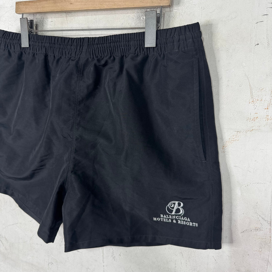 Balenciaga Hotel & Resorts Swim Shorts