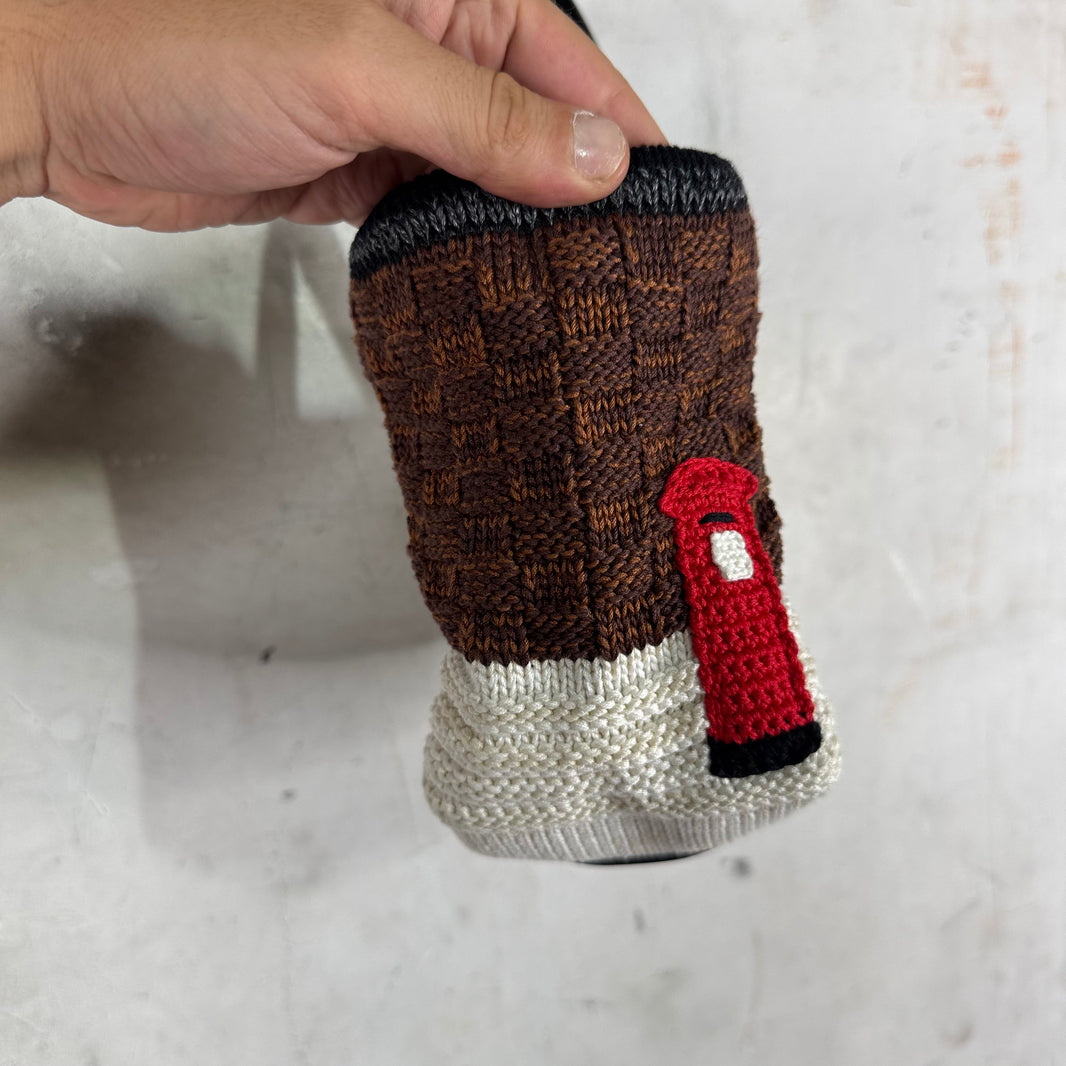 JWAnderson Knitted Mini House Tote Bag