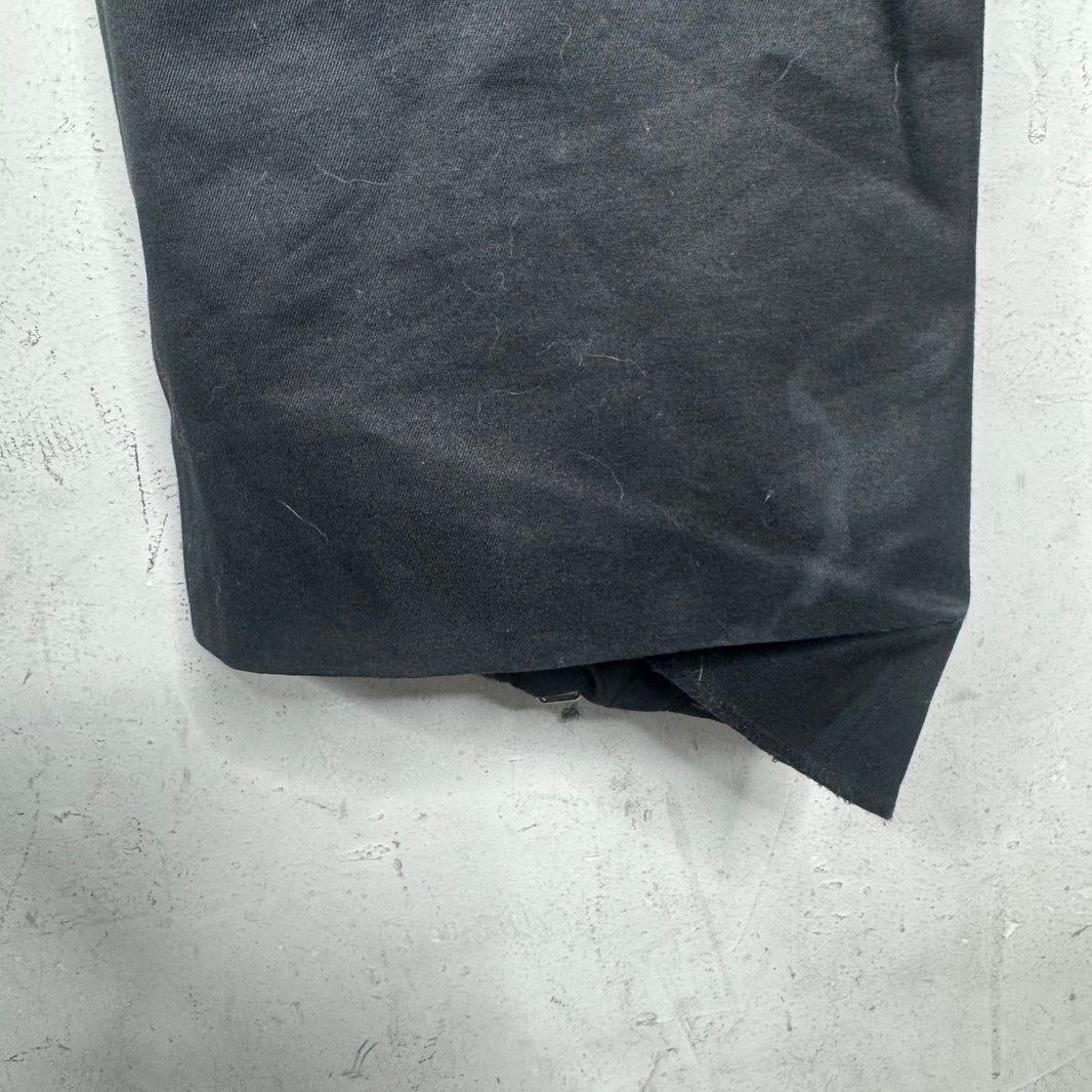 Louis Vuitton Black Back Zip Trousers