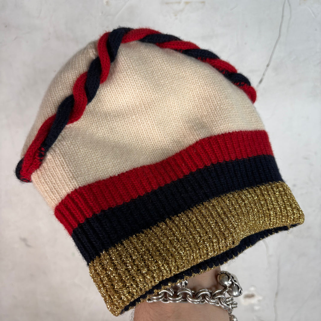 Gucci Sylvie Web Knitted Beanie