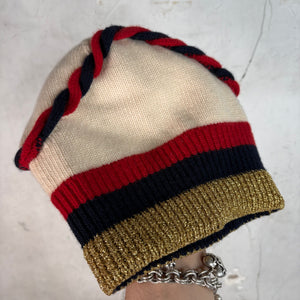 Gucci Sylvie Web Knitted Beanie