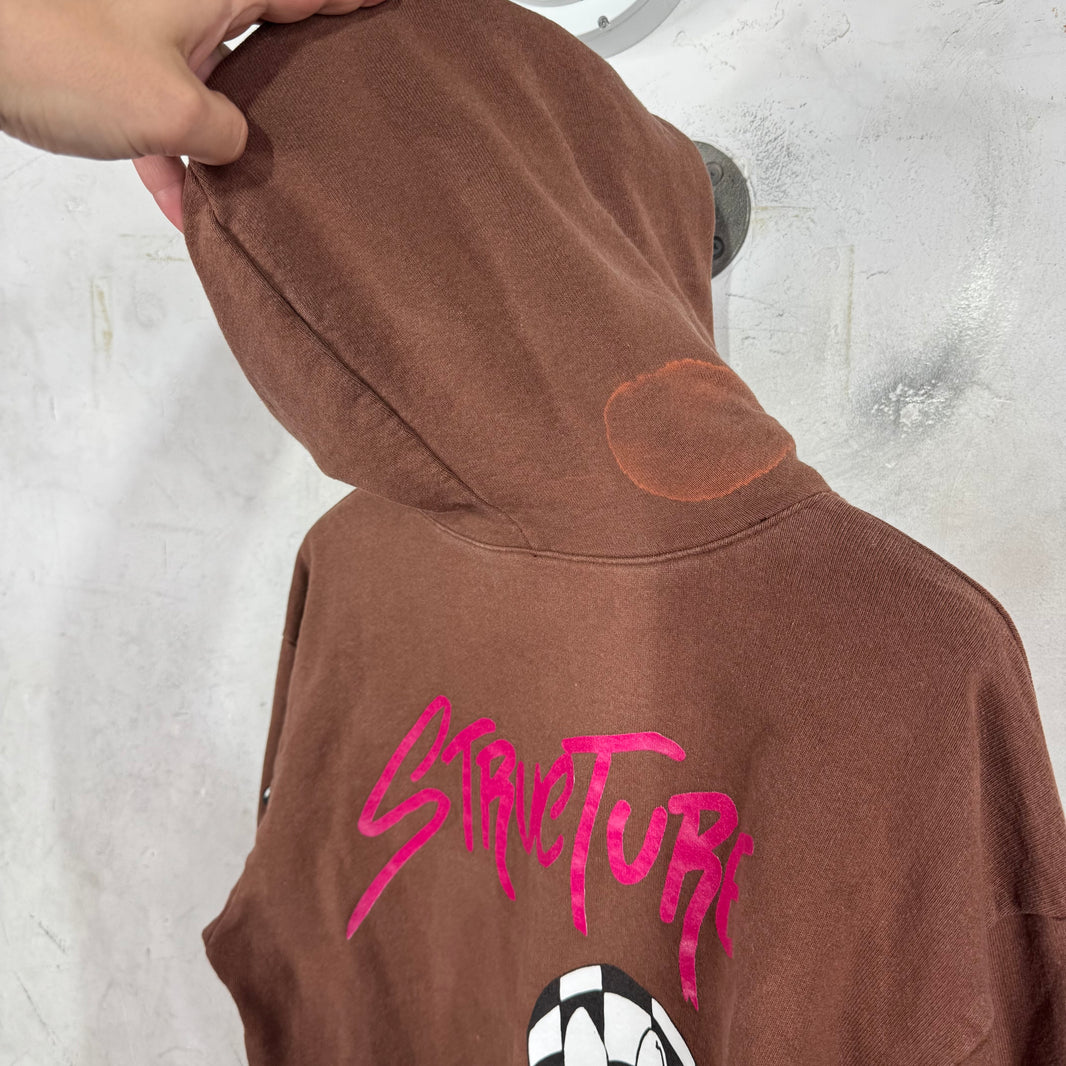 Chrome Hearts Brown Structure Hoodie