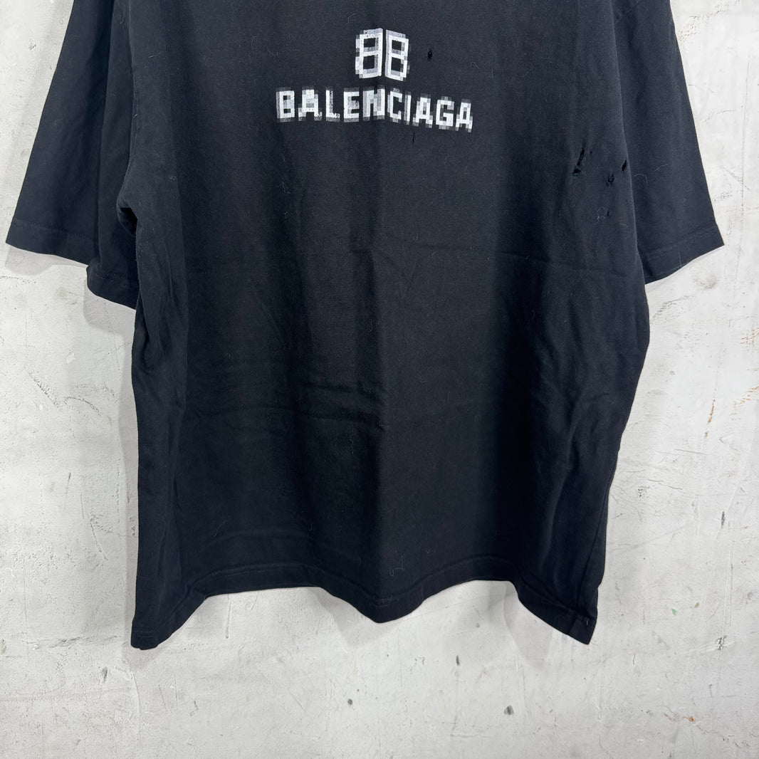 Balenciaga Pixelated BB T-Shirt