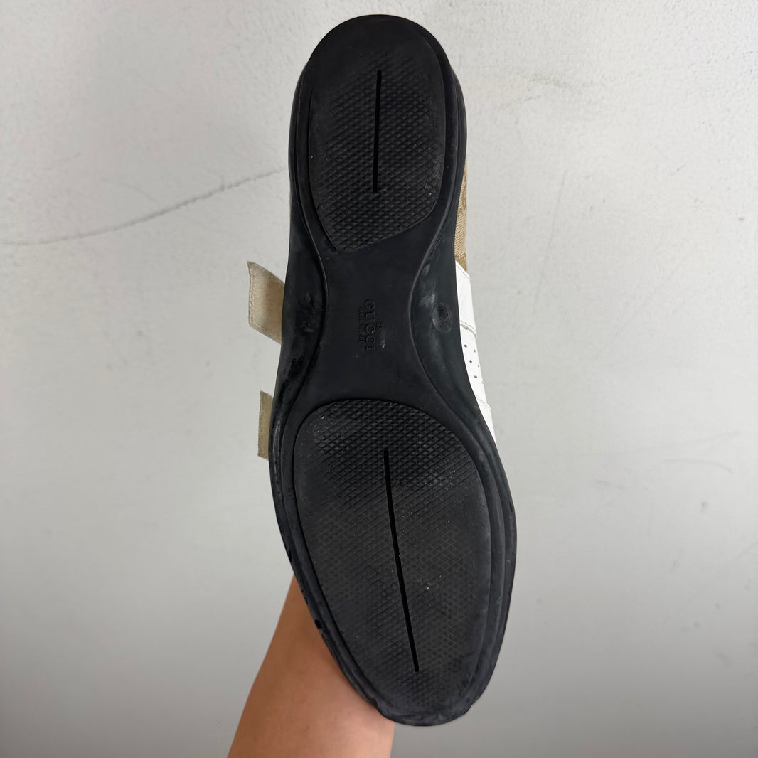 Gucci Vintage Double Velcro Guccissima Sneakers