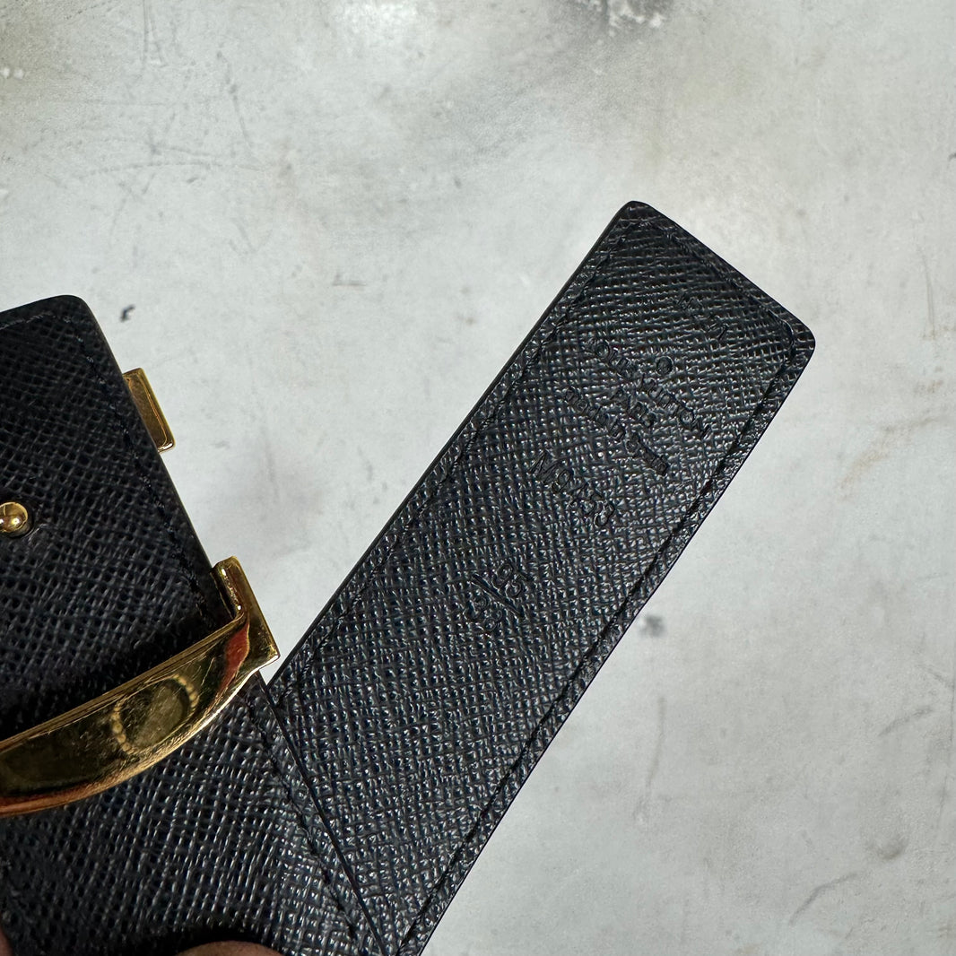 Louis Vuitton Monogram Skinny Logo Belt