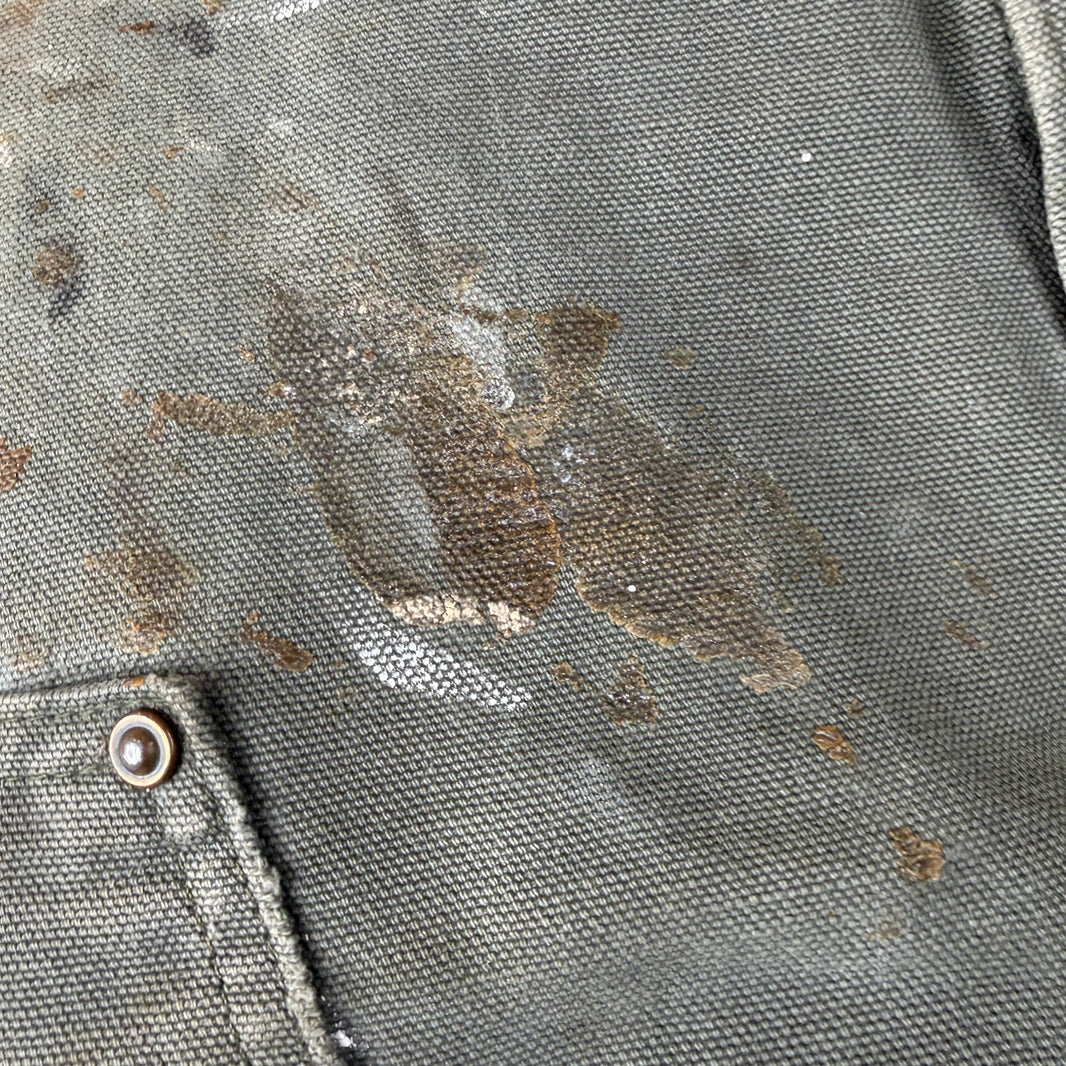 Vintage Smoked Carhartt Green Double Knee Jeans