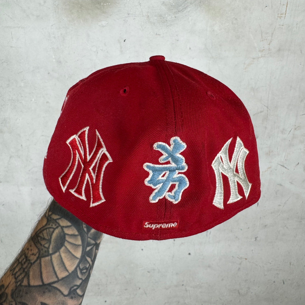Supreme Red Yankee Kanji Fitted