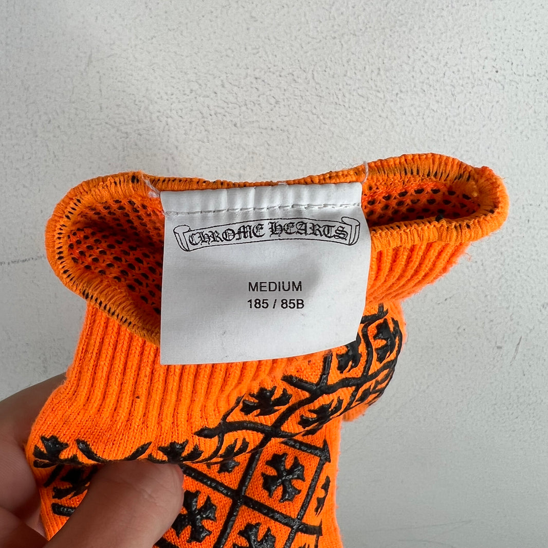 Chrome Hearts Orange Work Gloves
