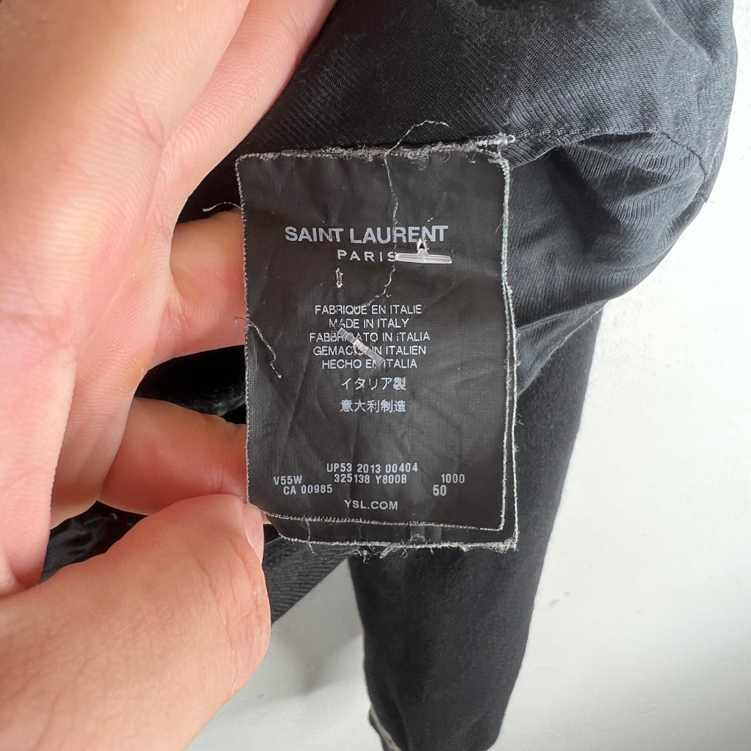 Saint Laurent Wool Teddy Jacket
