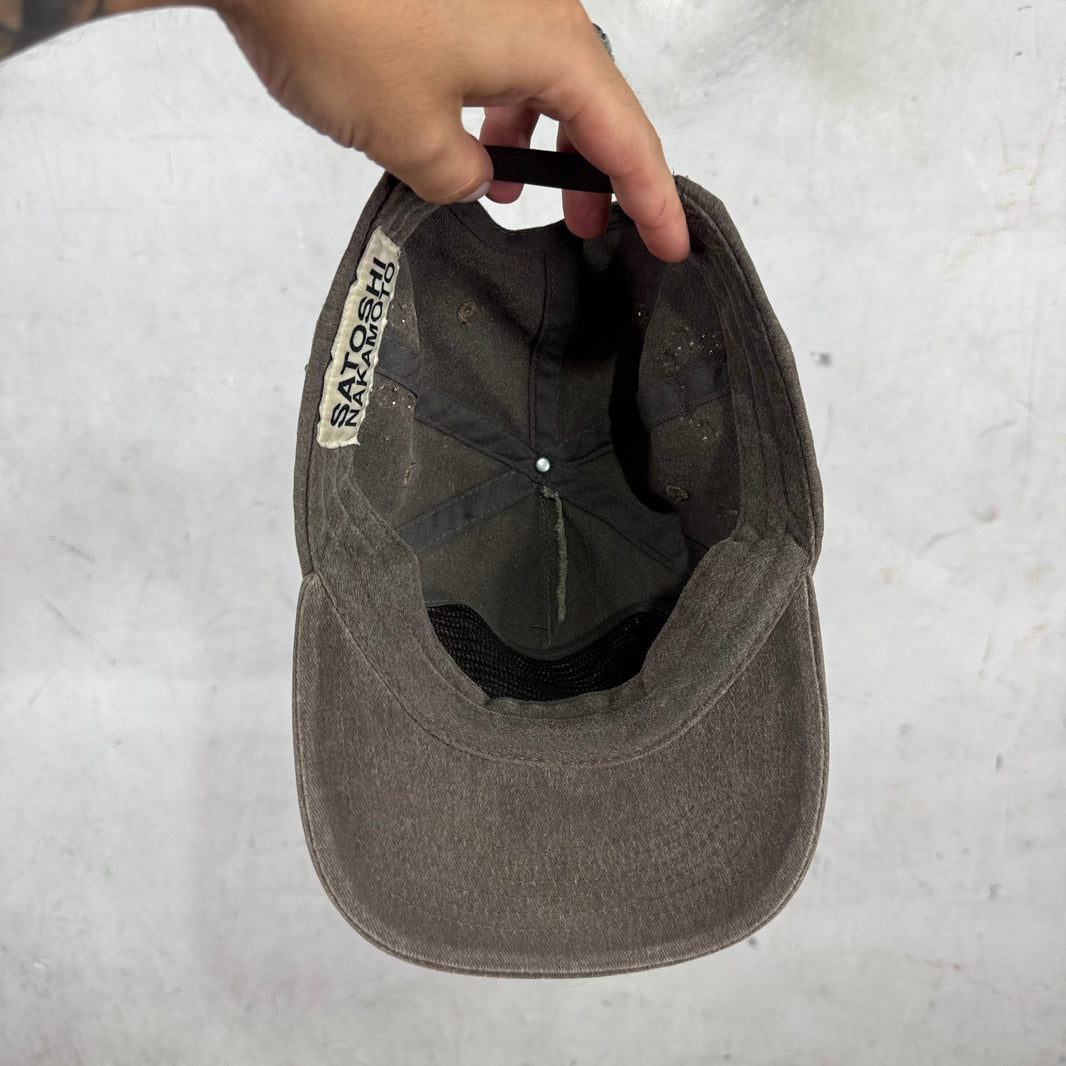Satoshi Nakamoto Studded Gem Hat