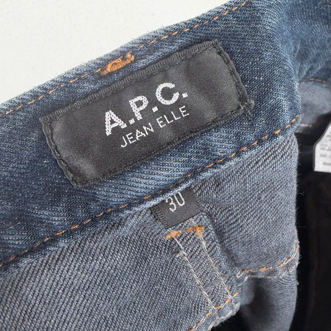 APC Dark Wash Elle Jeans