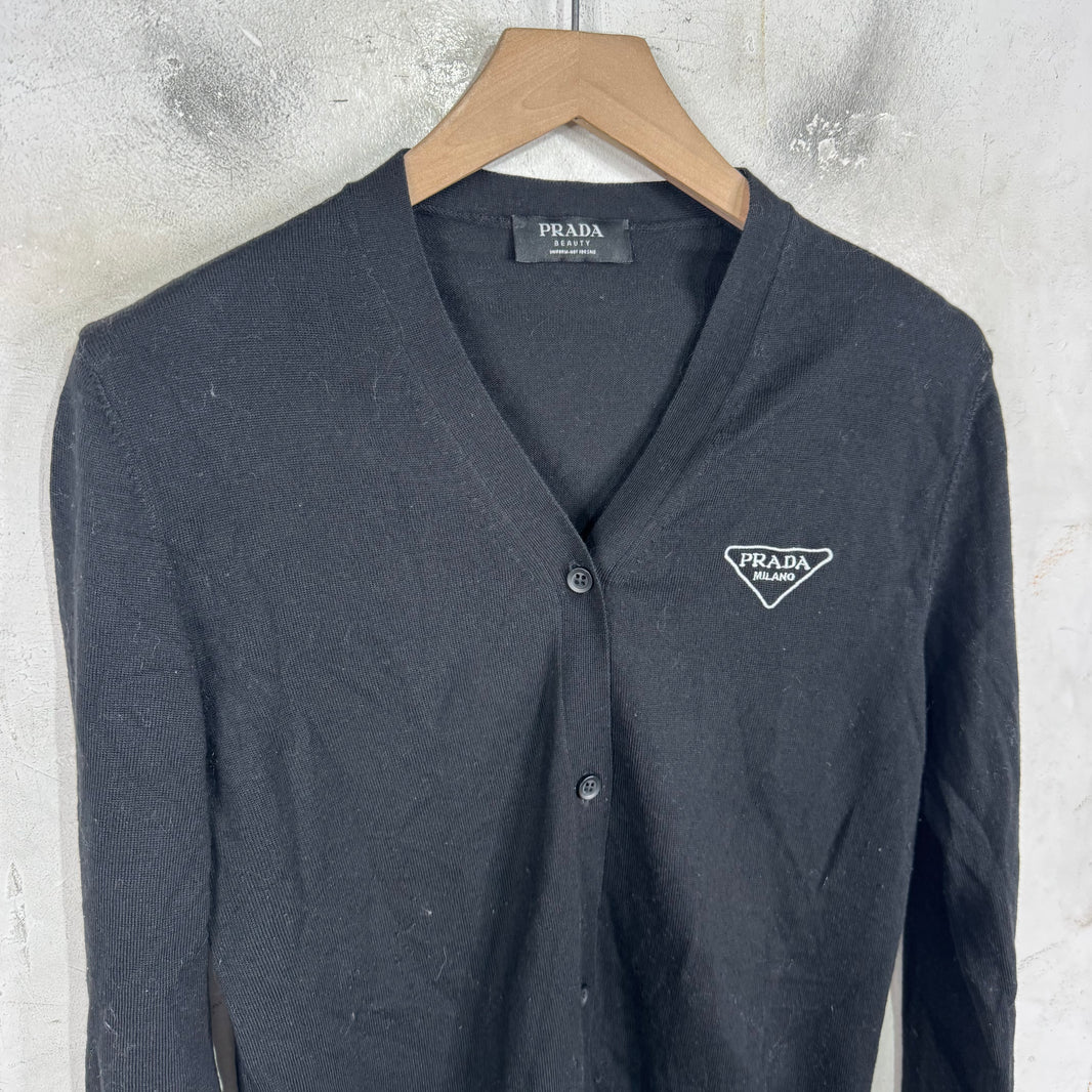 Prada Beauty Uniformes Cardigan