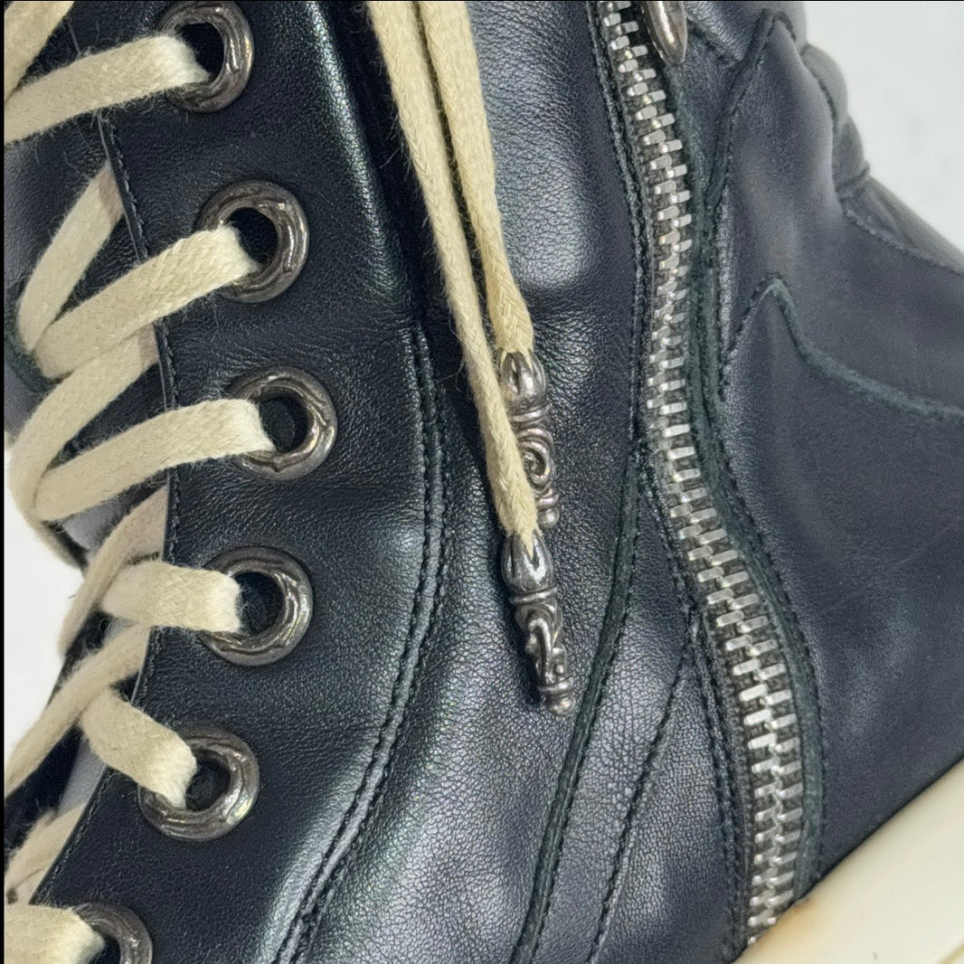 Chrome Hearts Rick Owens Black Geobaskets