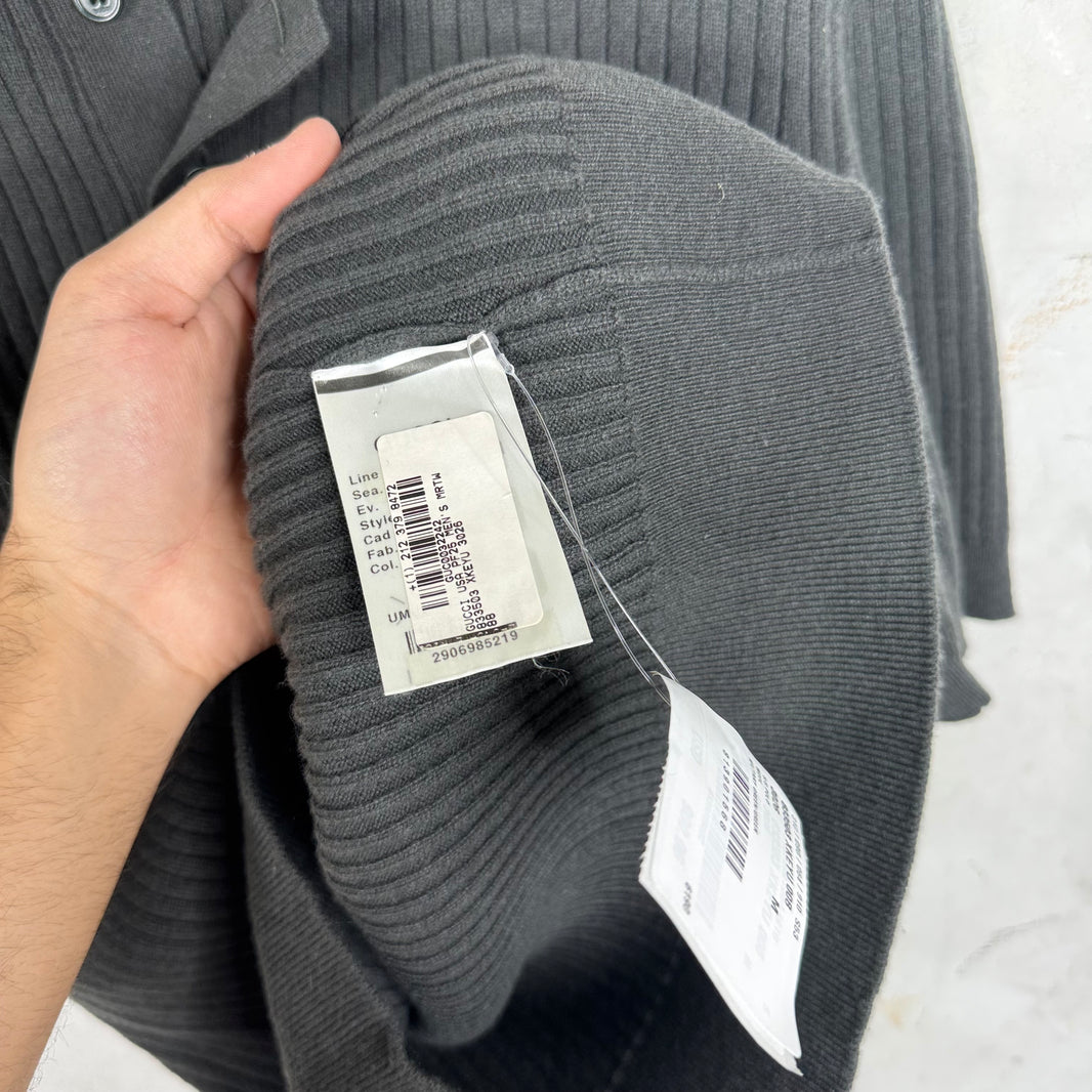 Gucci Ribbed Wool Knit Polo