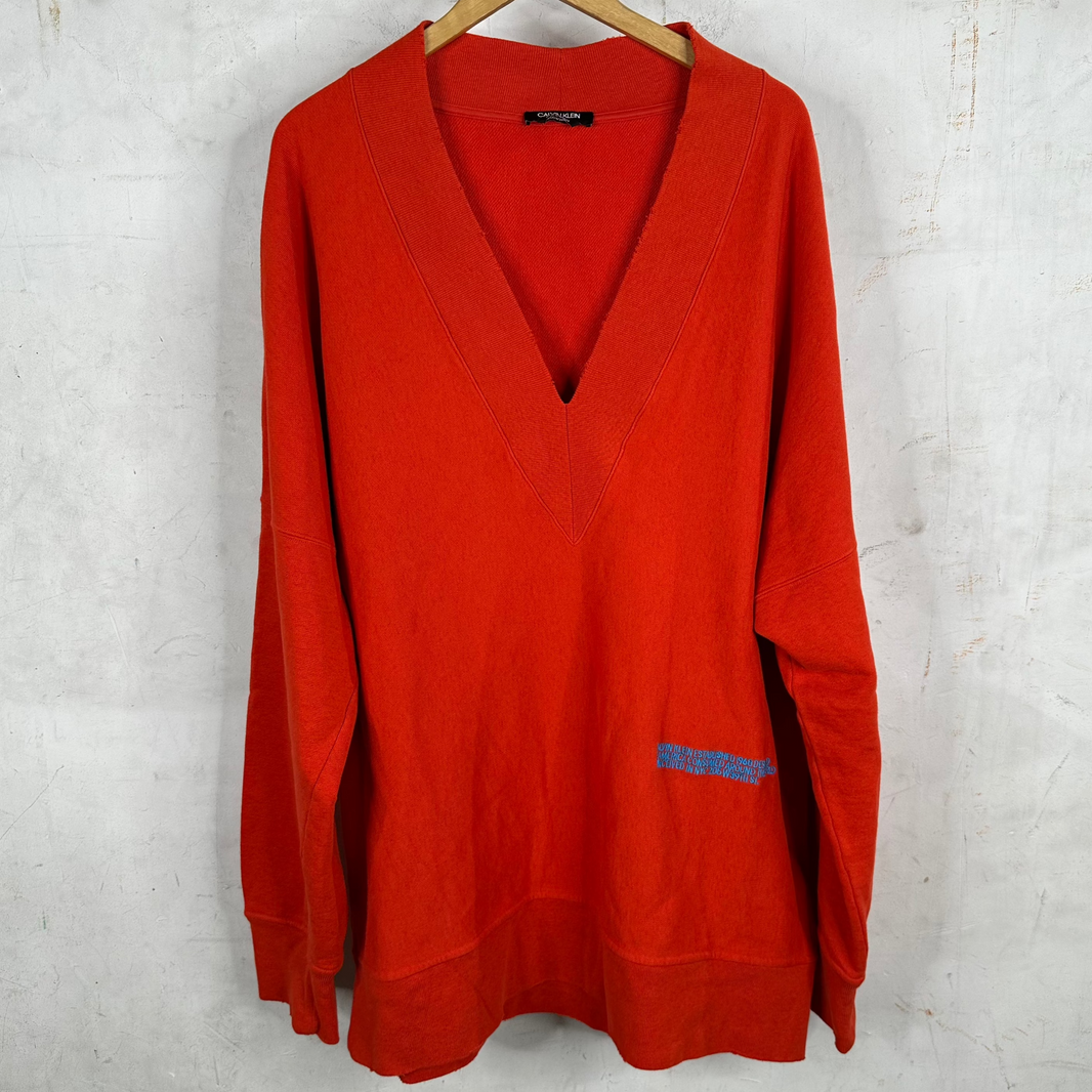 Calvin Klein 205W39NYC Drop Neck Sweater