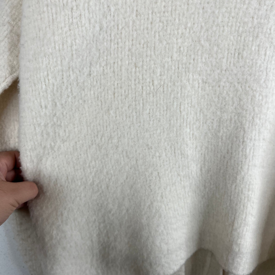 Miu Miu White Wool Cardigan