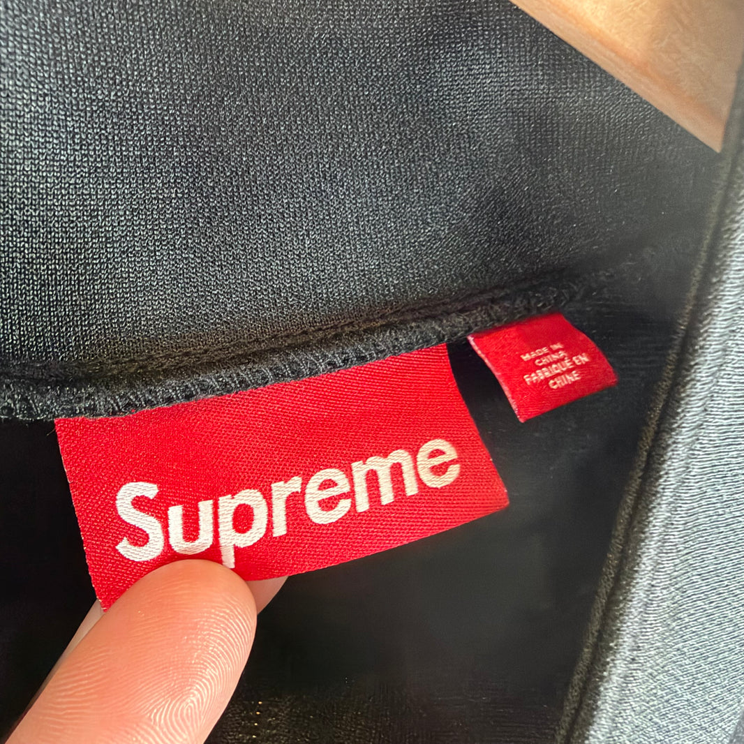 Supreme Black Script Track Jacket