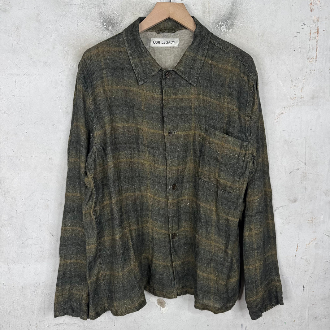 Our Legacy Box Flannel Shirt