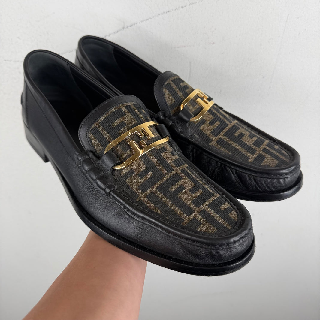 Fendi Monogram Loafers