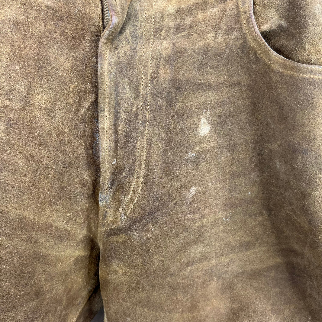 RRL Roughtout Suede Jeans