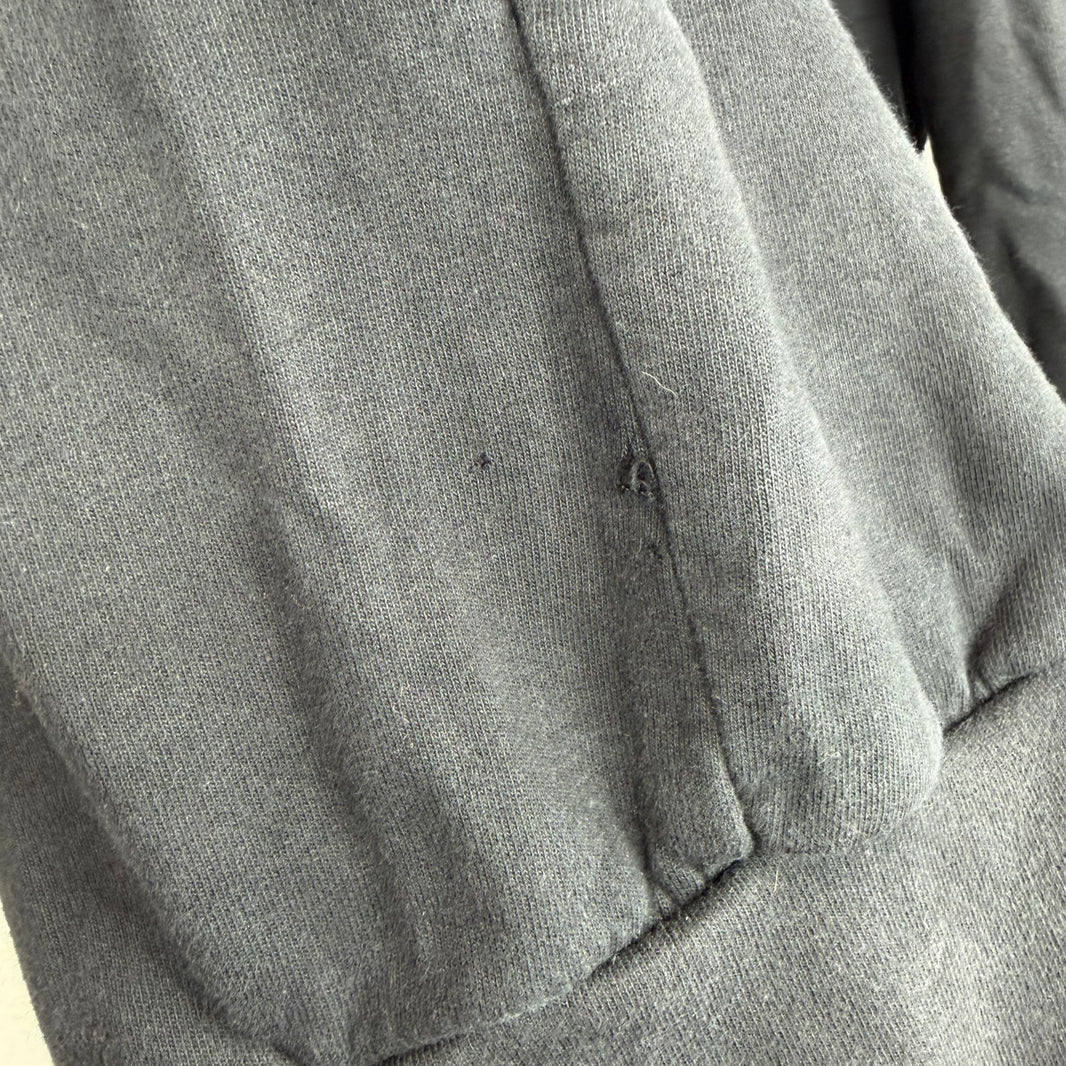 Chrome Hearts Smoked Horseshoe Fleur Zip-Up Hoodie