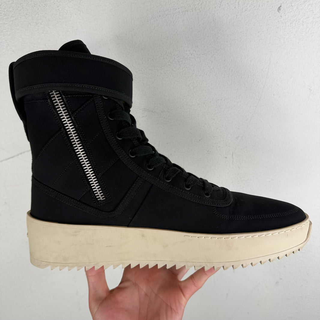 Fear of God Black Military Sneakers