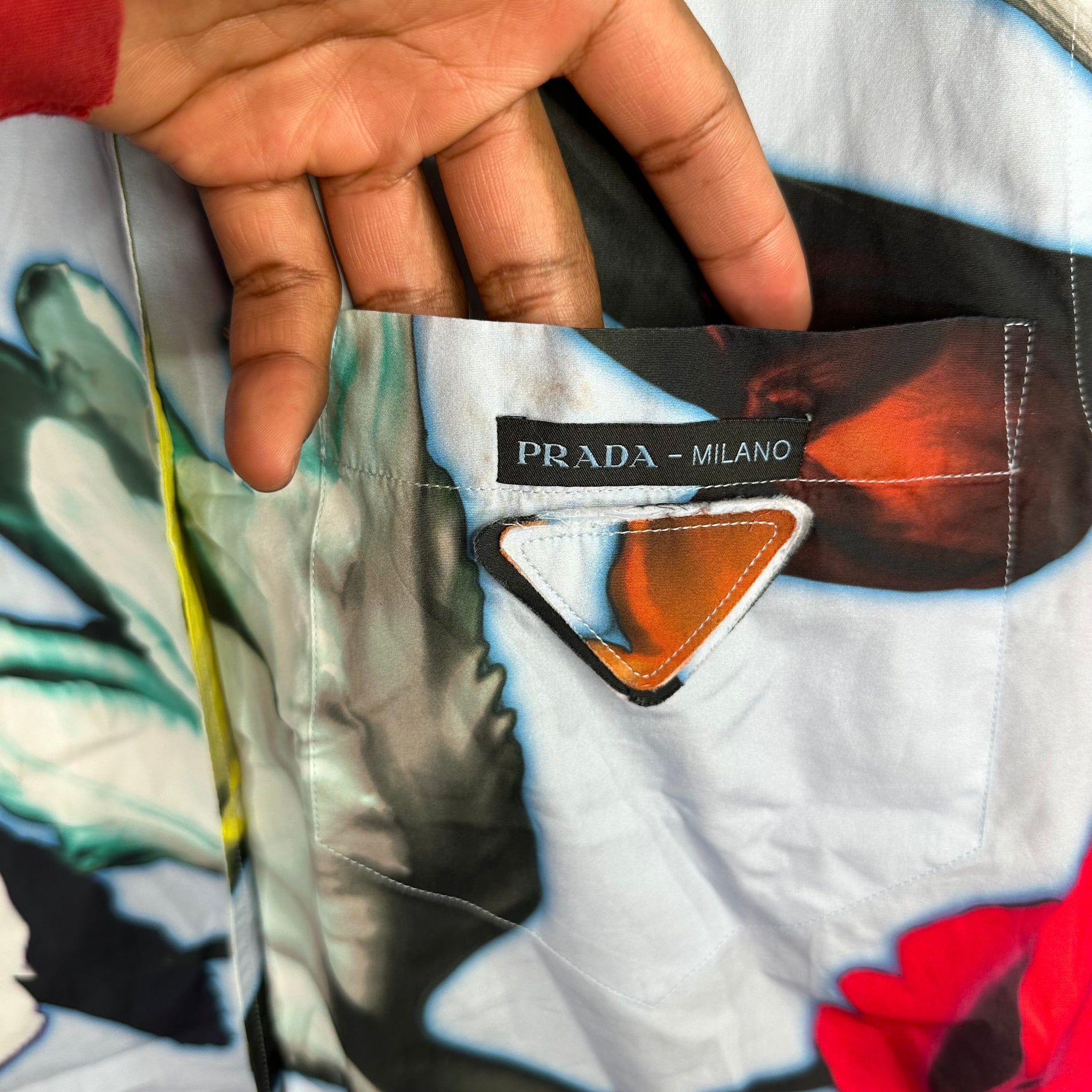 Prada Multicolor Hawaiian Shirt