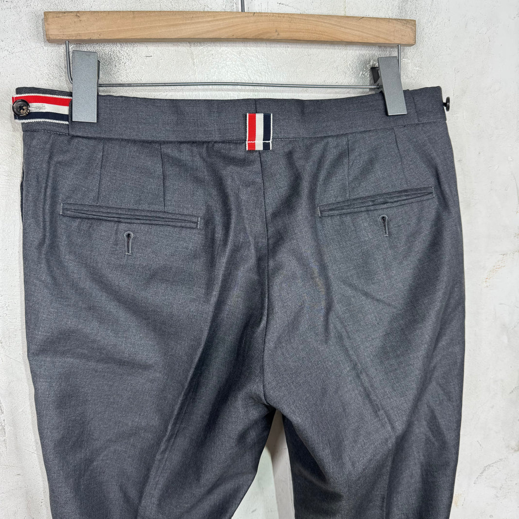 Thom Browne Dark Grey Light Trousers