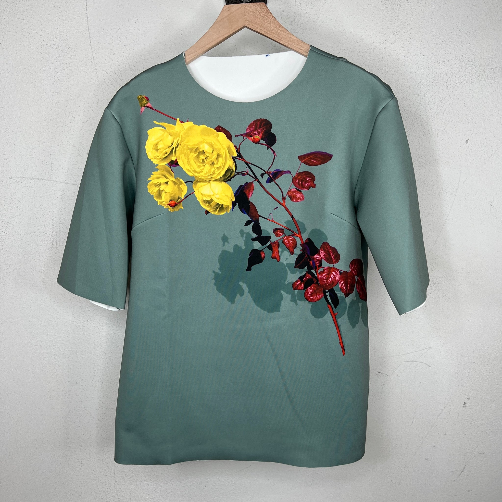 Dries Van Noten Neoprene Flower T-Shirt – www.Lukes.store