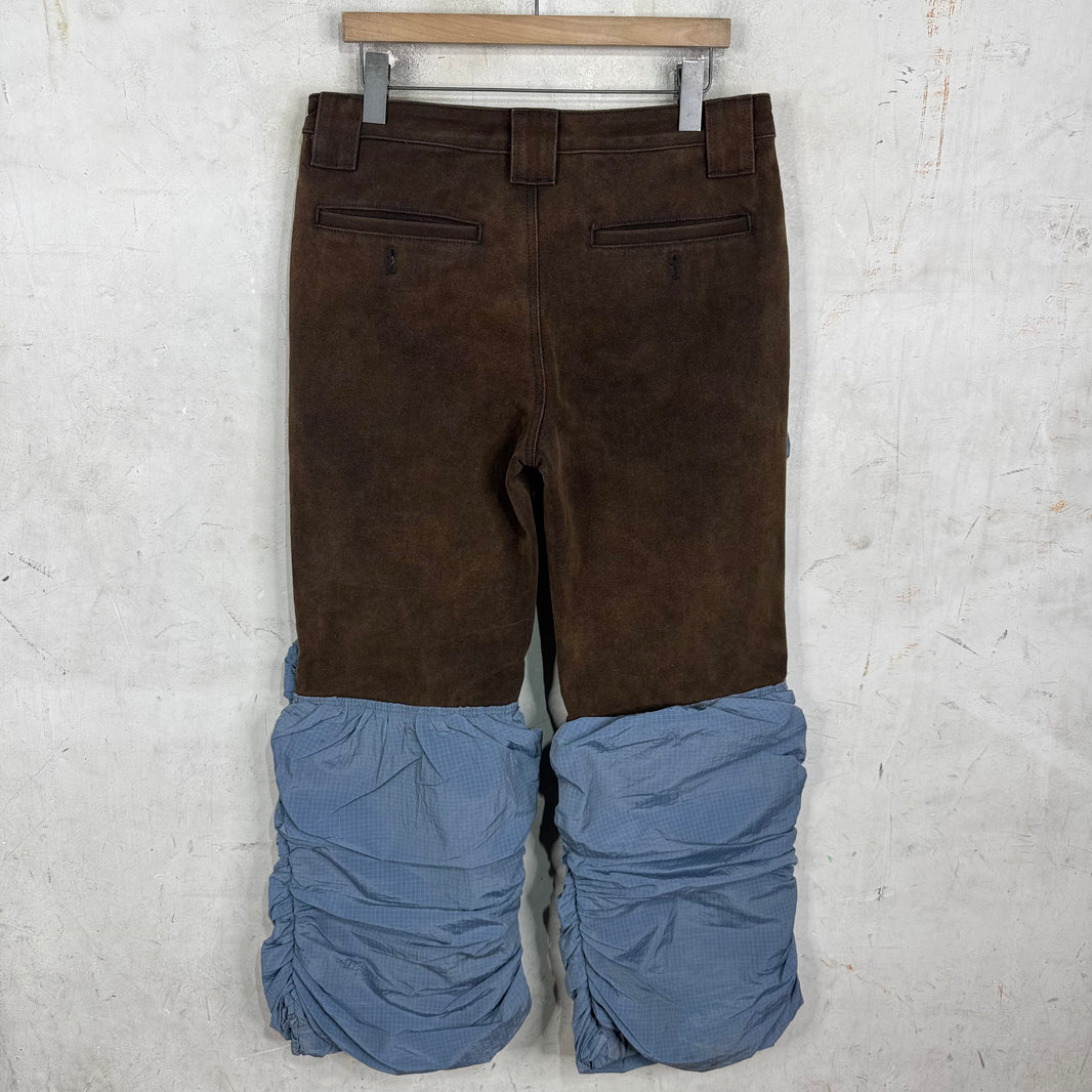 Aris Tatalovich Nylon Canvas Sample Scruffled Pants