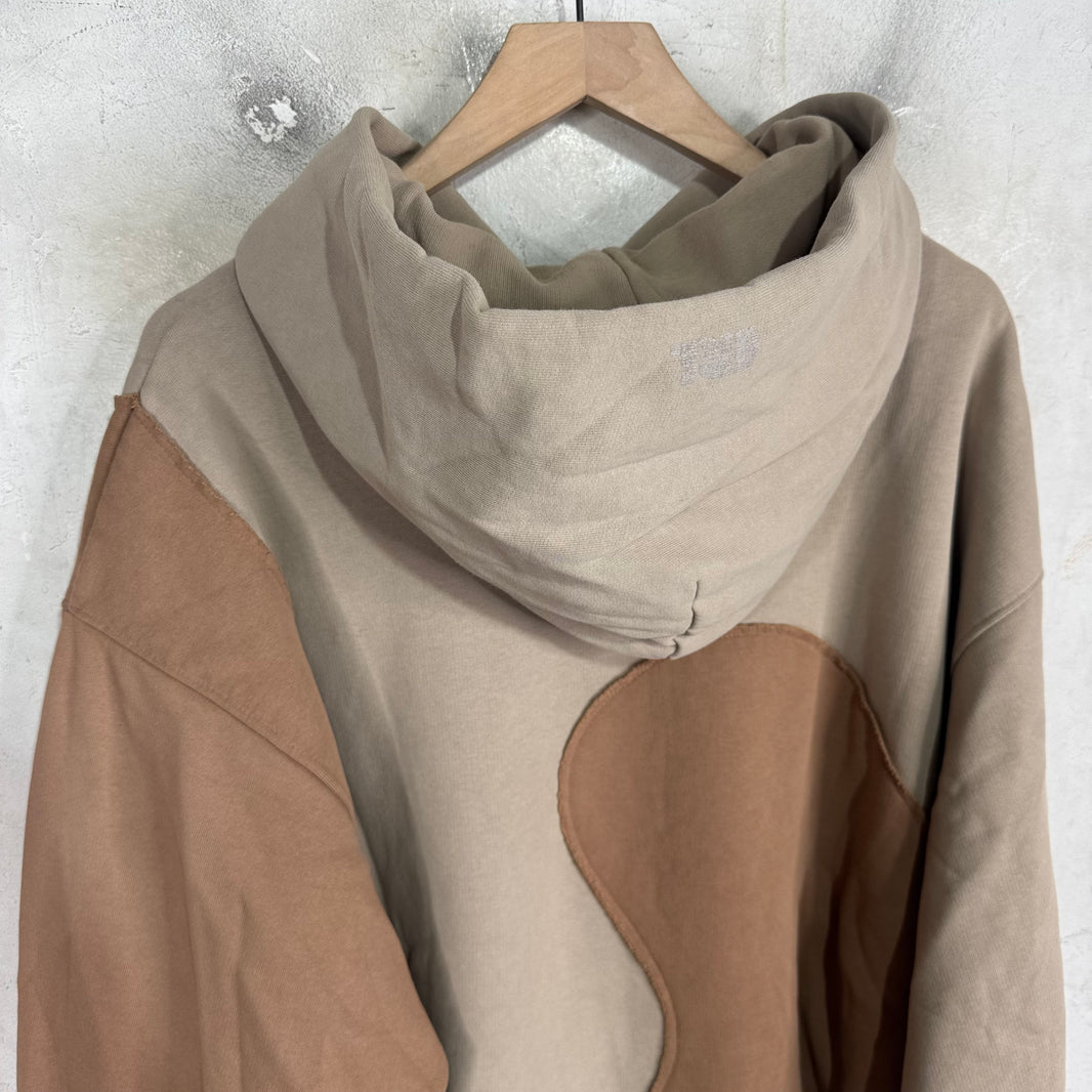 ERL Beige Swirl Hoodie
